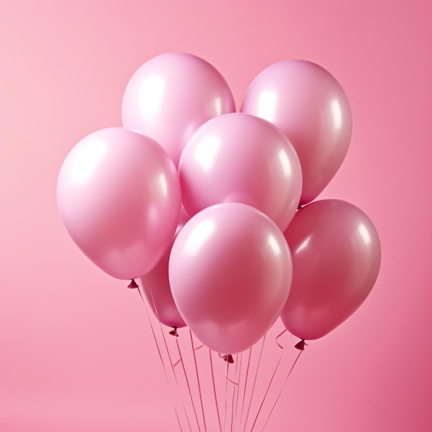 Roze ballon