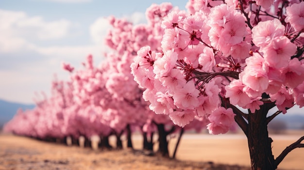 roze bloem sakuraboom