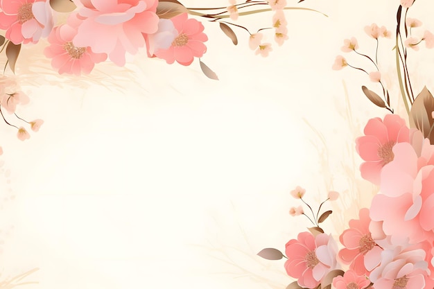 roze bloemen op een witte achtergrond