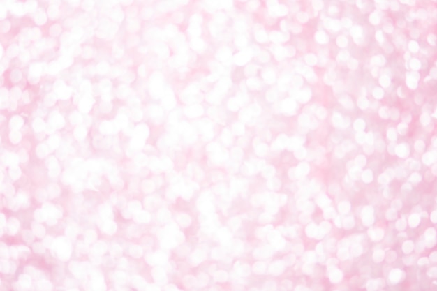 roze bokeh textuur. Feestelijke glitter achtergrond met onscherpe lichten