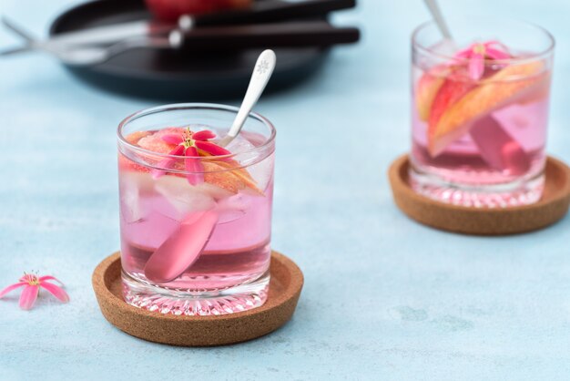 roze cocktail appelfruit