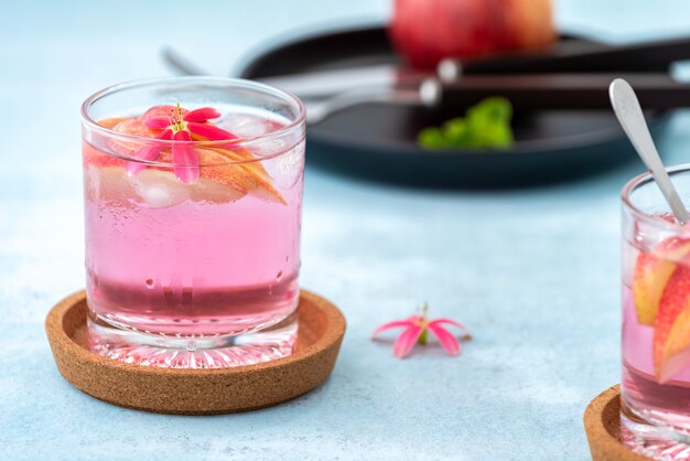 roze cocktail appelfruit