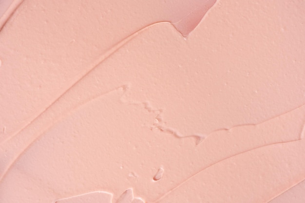 Roze cosmetische klei bevlekte achtergrond Roze vlek getextureerde achtergrond