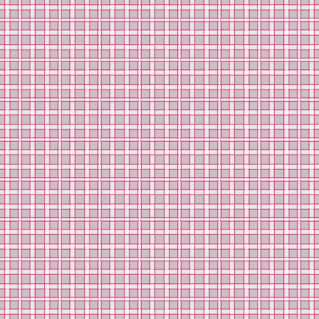 Roze en blauwe geruite achtergrond met een roze patroon.