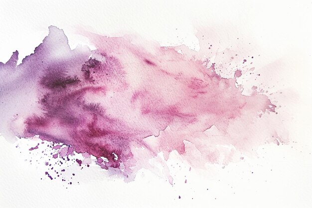 Roze en paarse waterverf textuurpakket levendige artistieke achtergronden