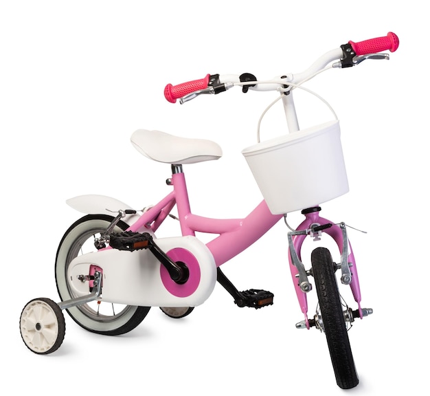 Roze fiets voor kinderen