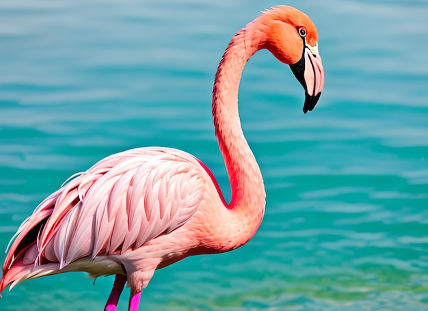 roze flamingo