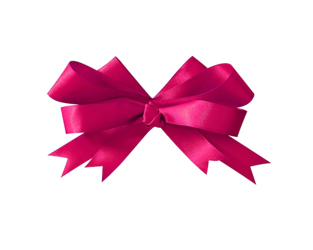 Roze geschenkboog.