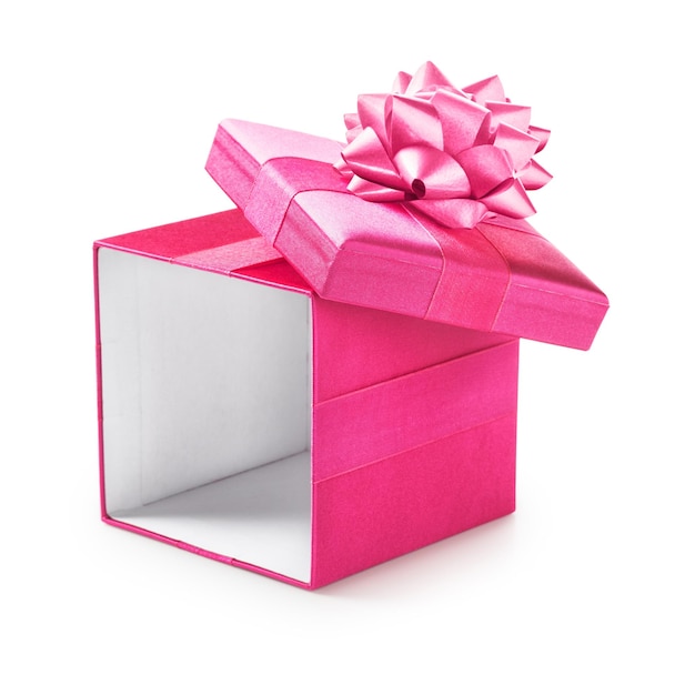 Roze geschenkdoos