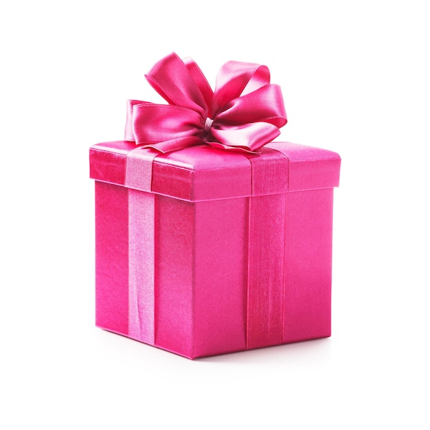 Roze geschenkdoos