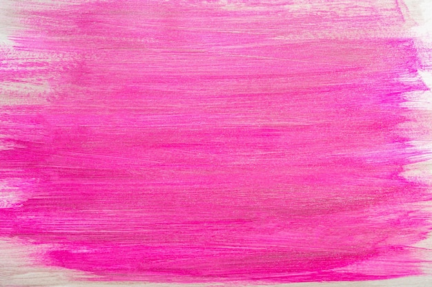 Roze glanzende achtergrond met acrylverf Abstracte lay-out voor het ontwerp Heldere achtergrond