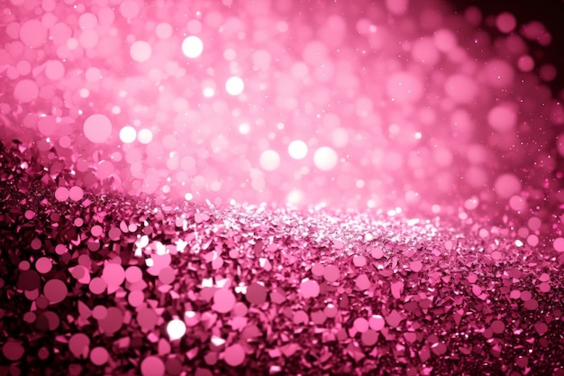 Roze glitter achtergrond