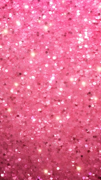 roze glitter op een roze achtergrond