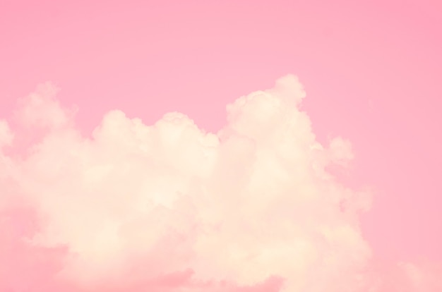 Foto roze hemel met vage patroonachtergrond