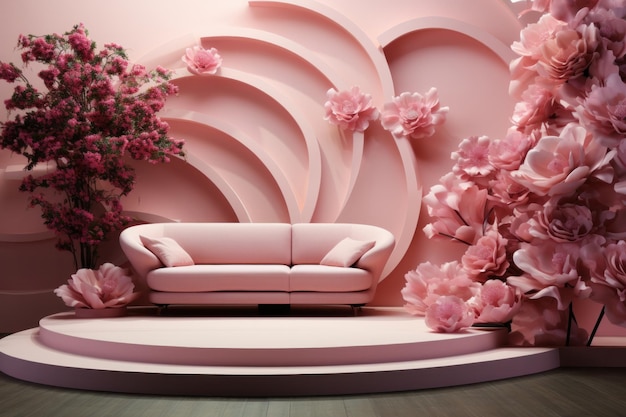 roze interieur