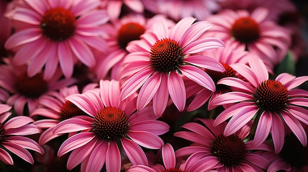 roze kegel bloemen foto