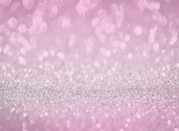 Roze kleurovergang glitter bokeh abstracte textuur achtergrond