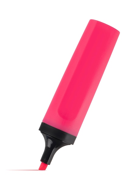 Roze markeerstift