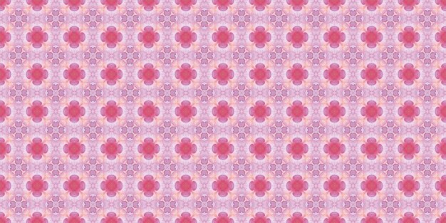 Roze naadloos patroon met abstracte bloemen Textielontwerp