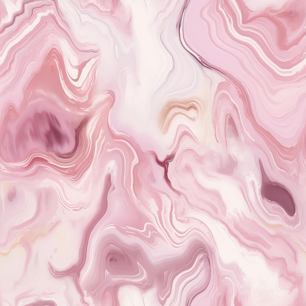 Roze onyx basissteen marmeren oppervlak met ijskleuren gereinigd kwartssteen vestiging Naadloos patroon AI gegenereerd