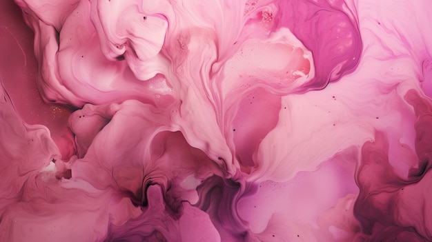 Roze papieren achtergrond roze hd wallpapers in de stijl van organische vloeibare vormen encaustic tanya shatseva marmer digitaal verbeterde close-up gegoten genereren ai