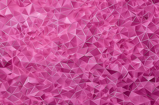 Roze polygonale mozaïek achtergrond Creatief ontwerp sjablonen