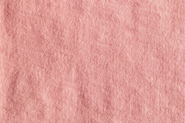 Roze stof doek polyester textuur en textiel achtergrond.