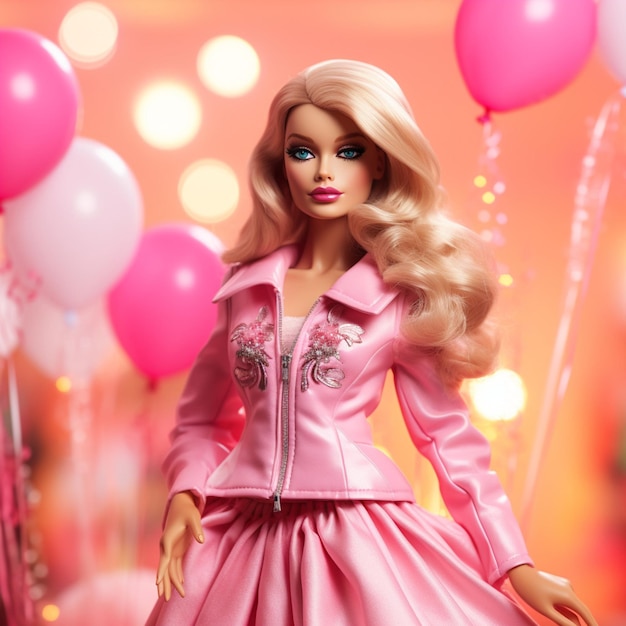 Roze verlichting Barbie's betoverende pastelkleurige gloed