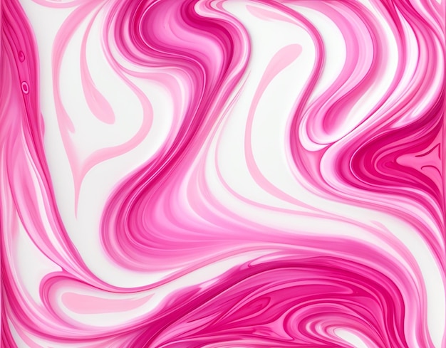 Roze vloeibare kunst swirl acrylverf