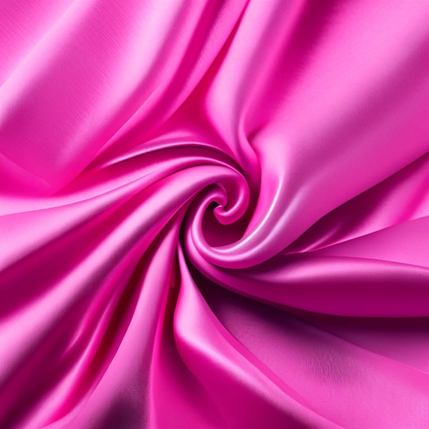 Roze zijde gevouwen stof achtergrond luxe doek