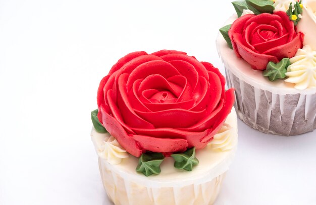 Rozen cupcake