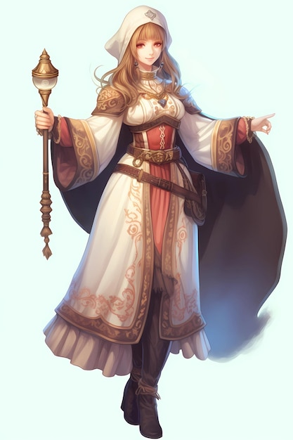 A RPG Character Priest