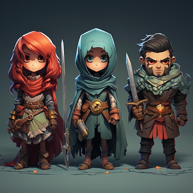 RPG Characters Game Assets