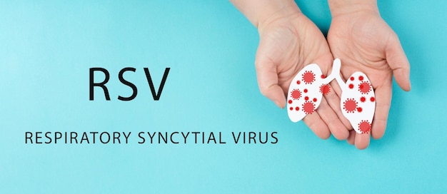 사진 rsv, 호흡기 세포 융합 바이러스, 인간 orthopneumovirus, 소아 폐병