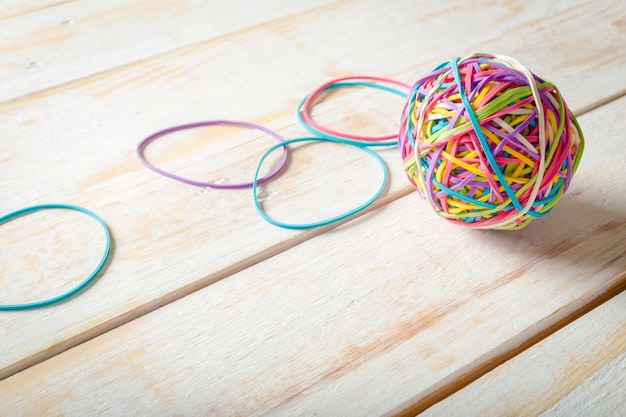 Rubber Bands and a Rubber Band Ball