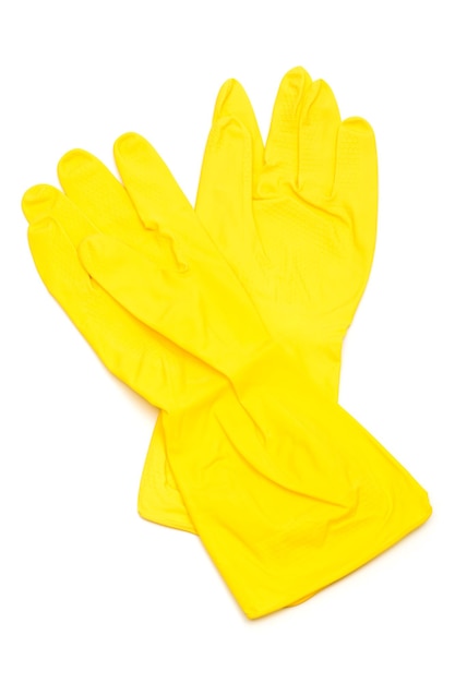 Rubber gloves