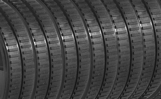 rubber tires background