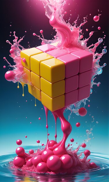 Photo rubik art