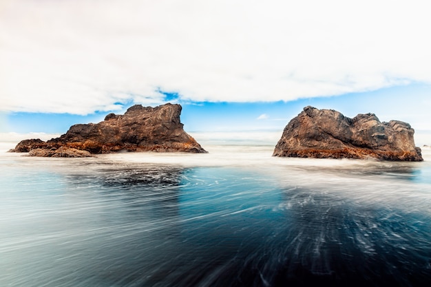 Photo ruby beach on the west coast, olympic national park, washington