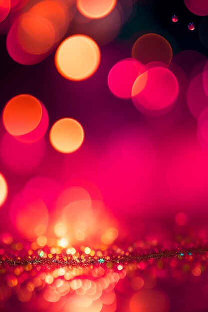 Ruby glitter bokeh background unfocused shimmer red sparkle crystal droplets wallpaper sequins