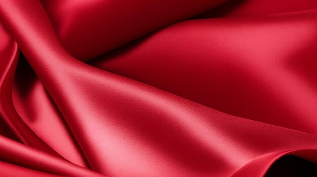 Ruby red silk background