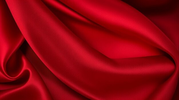 Photo ruby red silk background