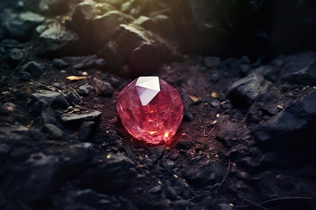 A Ruby on a Rock