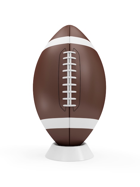 Rugby Ball isolated