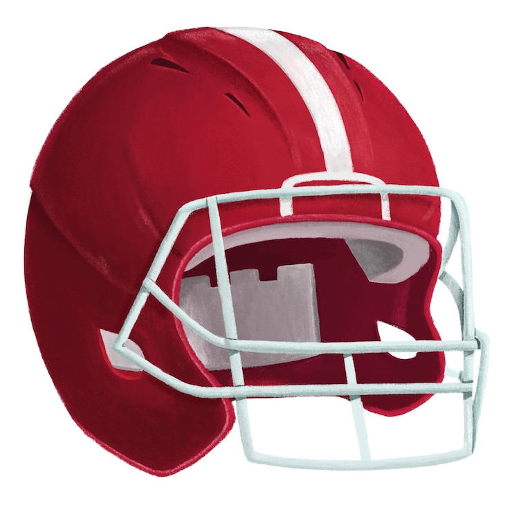 Photo rugby helmet png sticker sport equipment transparent background