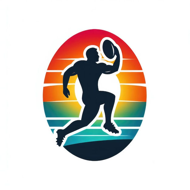 Foto logo rugby americano logo sport