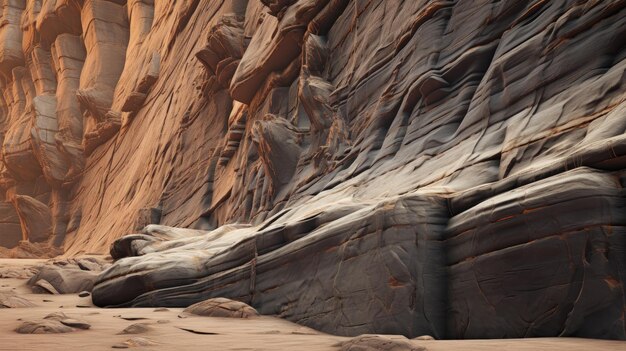 Rugged Canyon Walls