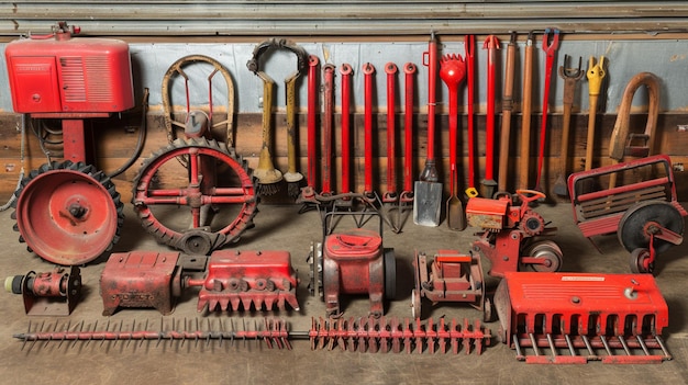 Rugged Farm Equipment Tools