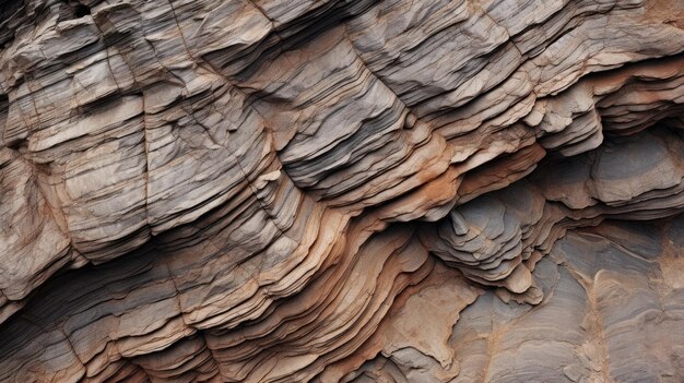 Rugged rock surface