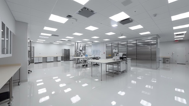 Ruim medisch laboratorium.
